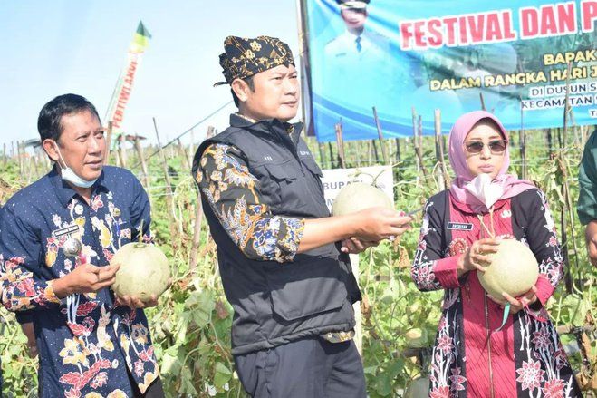 Pemkab Lamongan Dorong Petani Terus Produksi Melon