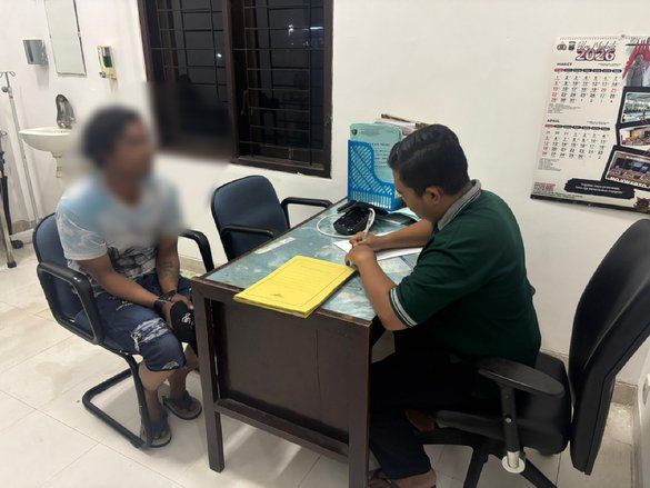 Buron Tiga Bulan, Pelaku Curanmor di Trawas Mojokerto Akhirnya Masui Bui