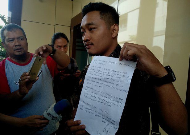 Ini Isi Surat Tersangka Pelaku Rasisme di AMP