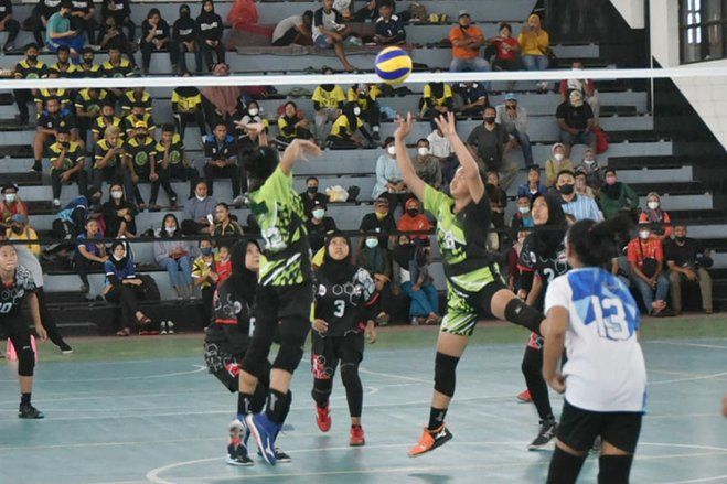 Gelaran Voli Piala Wali Kota 2022 Saring Atlet Muda Berbakat