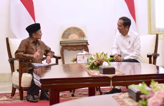 Bertemu Presiden Jokowi di Istana Merdeka, Begini Harapan Habibie