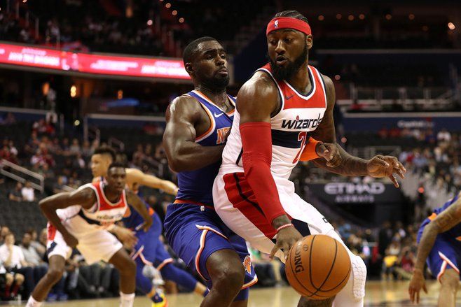 Wall dan Beal Antar Wizard Pukul Knicks di Kandang