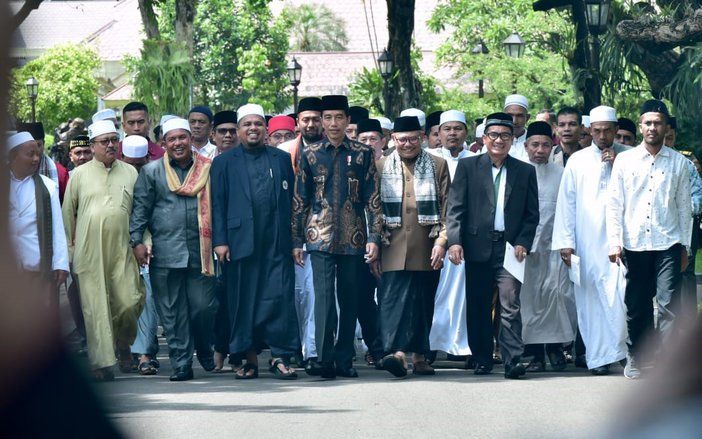 Terima Ulama Aceh, Presiden Jawab Isu Agama dan Komunis