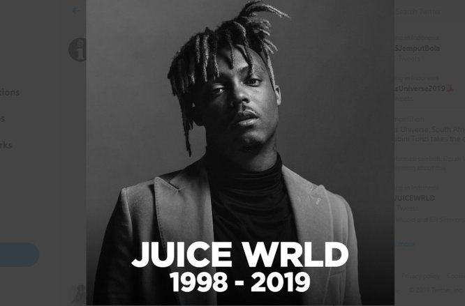 Rapper Juice WRLD Meninggal, Penyebab Kematian Masih Misterius