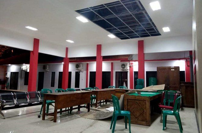 Lagi, Proyek di Pemkab Jember Ambruk sebelum Diserahterimakan