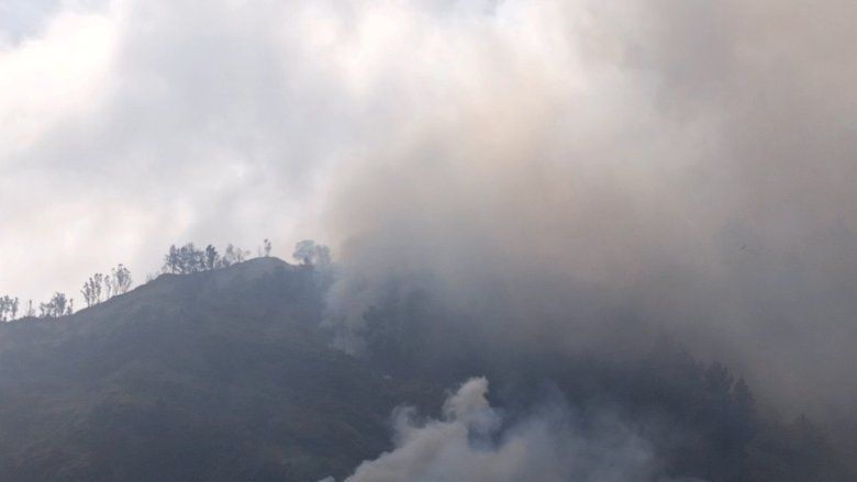 Hari ke-8 Karhutla, Api Kembali Membesar di Puncak 30 Bromo