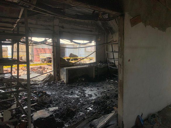 Korsleting Listrik Diduga Jadi Pemicu Kebakaran Hebat Pasar Baru Tuban