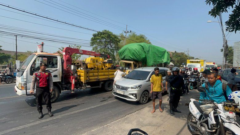 Dua Kecelakaan Maut di Mojokerto dalam Sejam, Dua Pengendara Motor Tewas