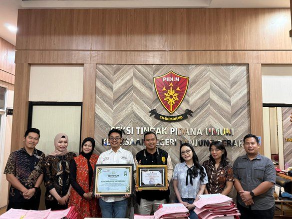Kejari Tanjung Perak Borong Penghargaan, Jadi Kejari Tipe B Terbaik se-Jatim