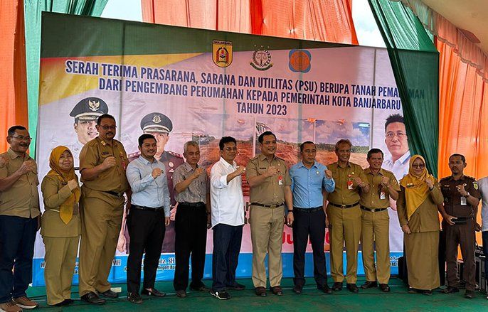 Bidang Datun Kejari Banjarbaru Selamatkan Aset Daerah Berupa Lahan Seluas 3,8 Hektar