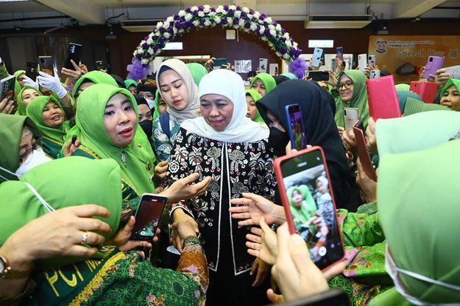 Di Akhir Masa Jabatan, Tingkat Kepuasan Masyarakat Jatim Terhadap Kepemimpinan Gubernur Khofifah Diatas 80 Persen