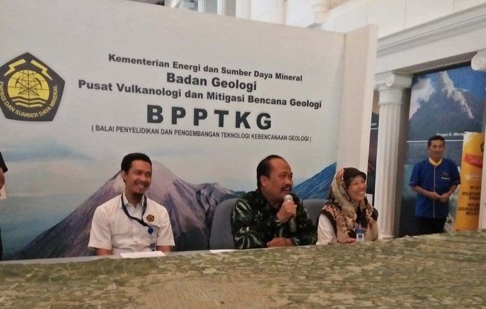 Volume Kubah Merapi Mencapai 308 Ribu Meter Kubik