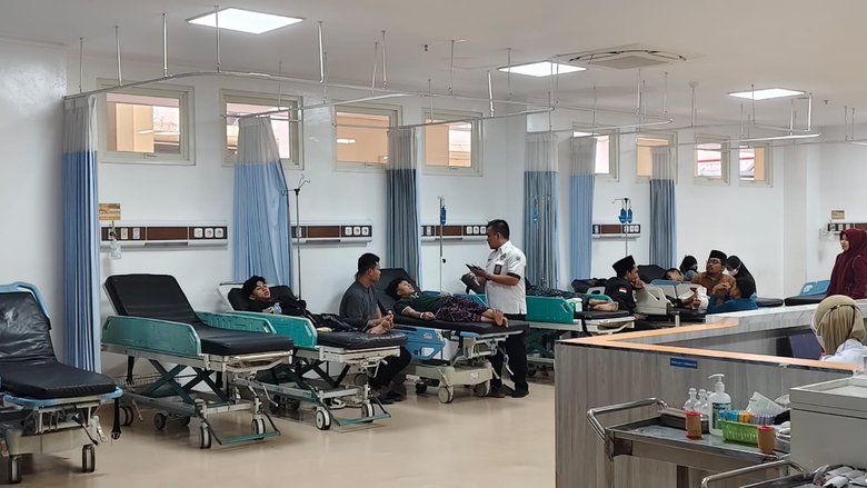 Korban Dugaan Keracunan MBG di Sidoarjo Tembus Jadi 566 Orang