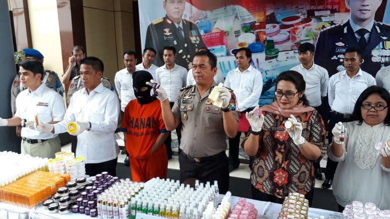 Kejati Jatim Tunggu Pelimpahan Berkas Kasus Kosmetik Ilegal
