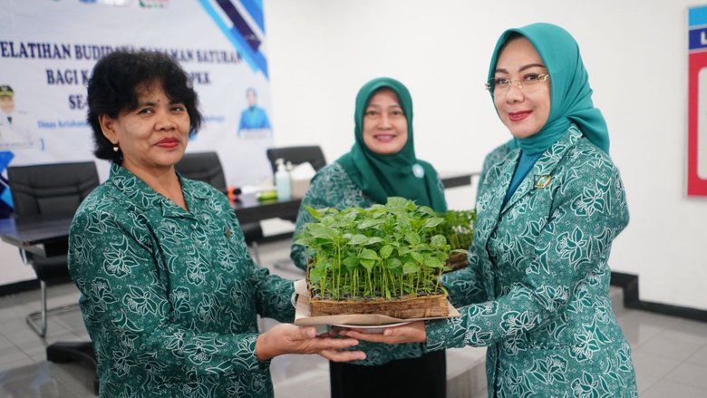 ‎63 Kader PKK Kota Probolinggo Siap Jadi Garda Ketahanan Pangan Keluarga