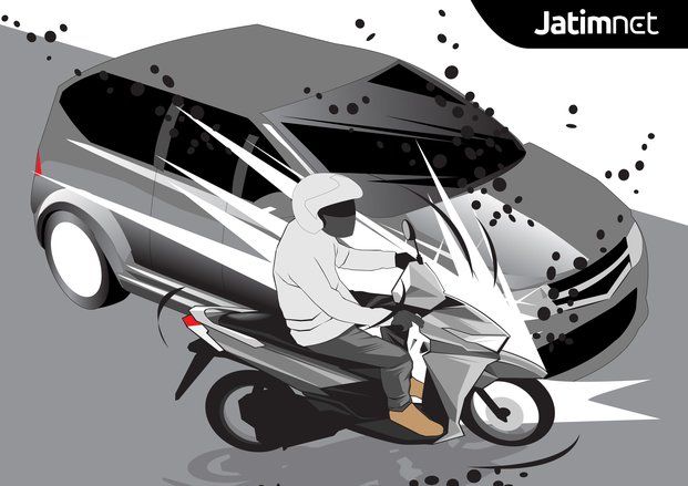 Senggol Dump Truk, Warga Mojokerto Meninggal di Lokasi