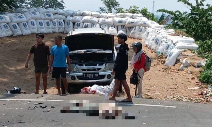 Lakalantas di Tikungan Gotean Mojokerto, Satu Korban Meninggal