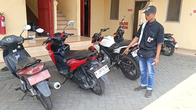 Curanmor Terekam CCTV di SPBU Semampir Probolinggo, Motor Ketua Shift Raib dalam Hitungan Detik