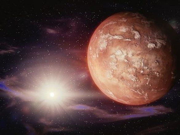Begini Foto Kepala Makhluk Asing di Permukaan Mars