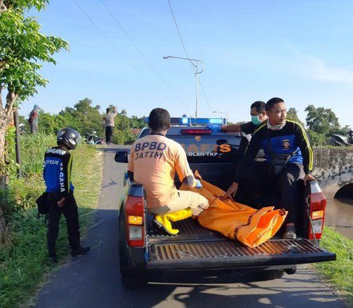 Pakai Daster Nenek di Situbondo Ditemukan Meninggal Mengambang di Sungai