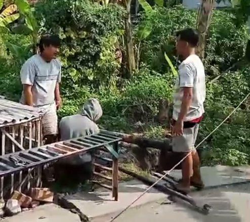 Tiang Jaringan Internet di Lahan Warga Dibongkar, Polemik Belum Usai