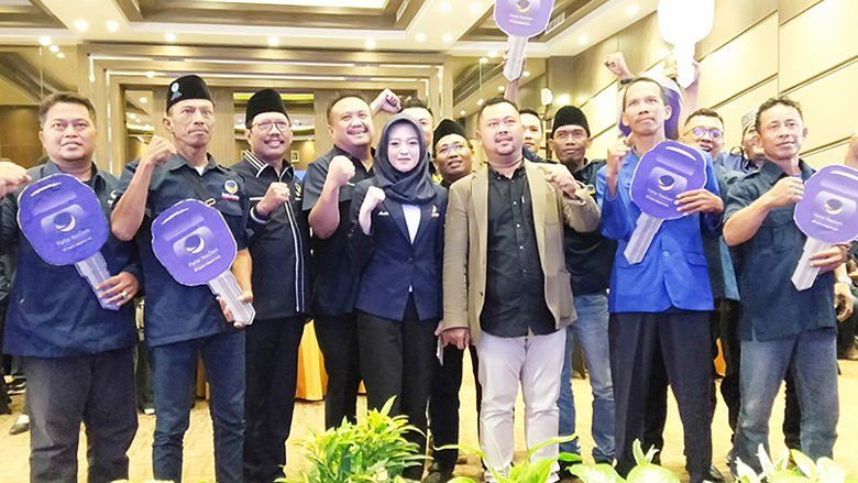 NasDem Gresik Tegaskan Solid Dukung Amelia Anwar Jadi DPR RI di Pemilu 2024