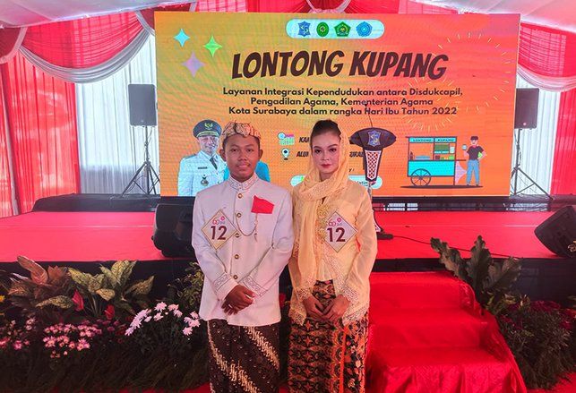 Manfaatkan Program Lontong Kupang, 50 Pasangan Surabaya Ikuti Isbat Nikah Terpadu