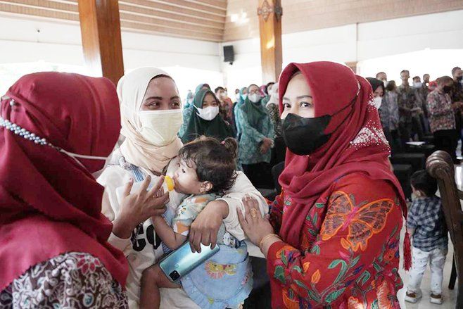 Wujudkan Kota Mojokerto Zero Stunting, Ning Ita Luncurkan Program DASHAT