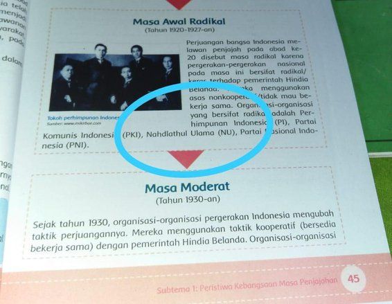 PC NU Jombang Minta Kemendikbud Tarik Buku Tema 7