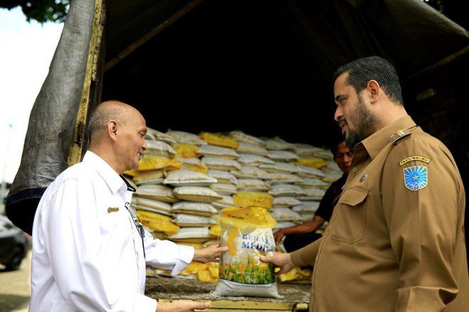 Stabilkan Harga Pangan Pemkot Probolinggo Gelar Operasi Pasar Beras Medium di 5 Kecamatan