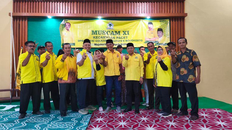 Muscam XI Dapil II Digelar, Golkar Mojokerto Perkuat Basis Wilayah Selatan