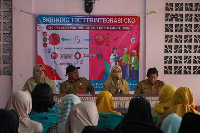 45 Keluarga Pasien TBC di Mojo Terima Sembako, Pemkab Kediri Perkuat Penanganan