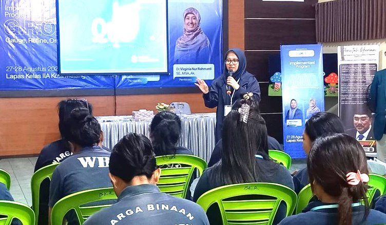 Warga Binaan Lapas Perempuan Malang Dilatih Jadi Pengusaha