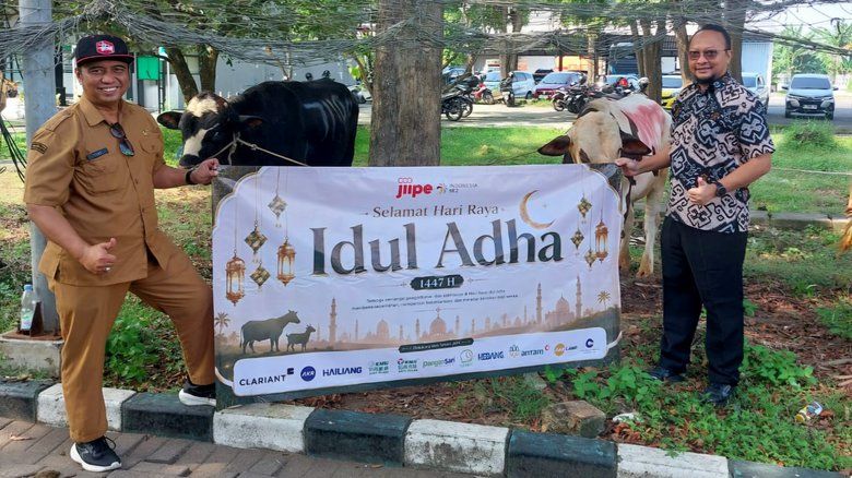 Iduladha, Perusahaan di Kawasan JIIPE Gresik Bagikan Puluhan Hewan Kurban