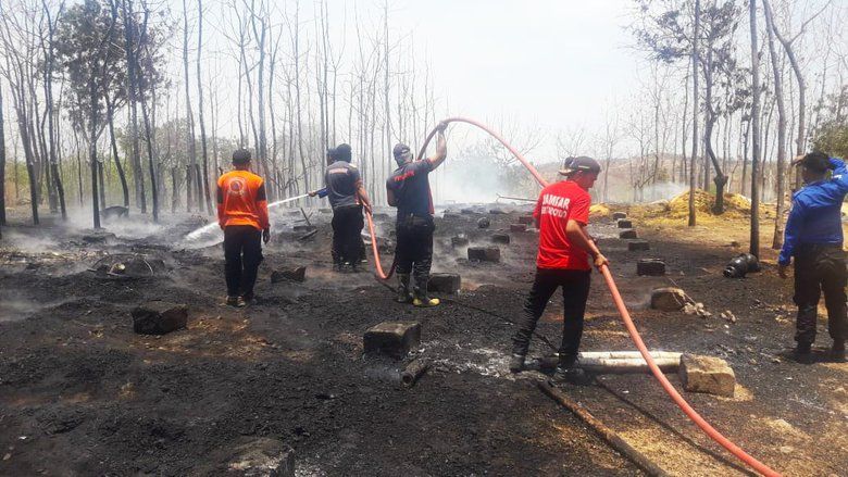 Kandang Terbakar, 5.000 Anak Ayam Ikut Terpanggang