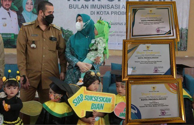 Kota Probolinggo Raih 3 Penghargaan di Bidang Kesehatan dari Pemprov Jatim