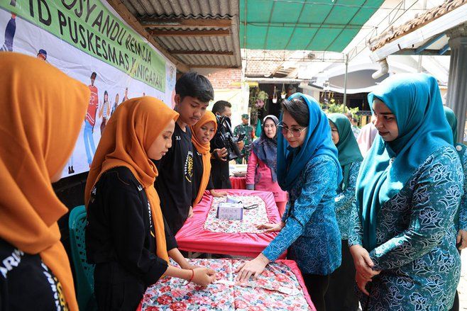 Arumi Bachsin Kunjungi Kelurahan Kebonsari Kulon, Usai Lolos Tiga Besar Lomdeskel