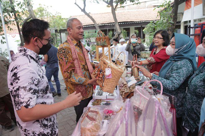 Kelurahan Karangpilang Surabaya Dinilai Berpotensi Juara BBGRM Jatim