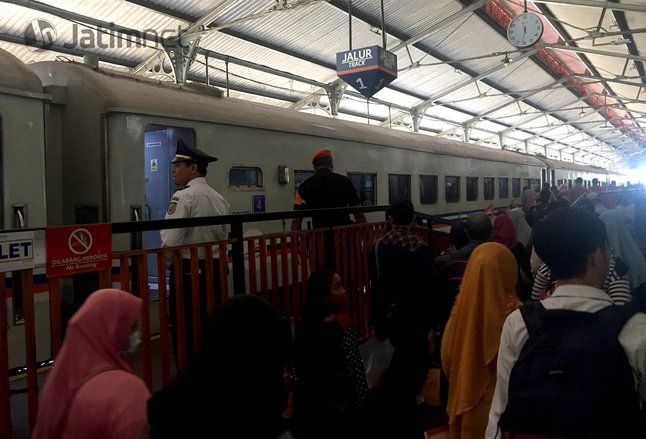 PT KAI Daop 8 Surabaya Angkut 849 Ribu Penumpang