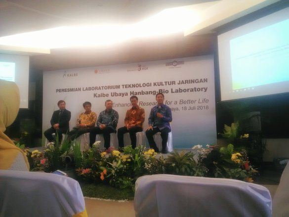 Kalbe Farma Gandeng Hanbang Bio Kembangkan Laboratorium Kultur Jaringan di Ubaya