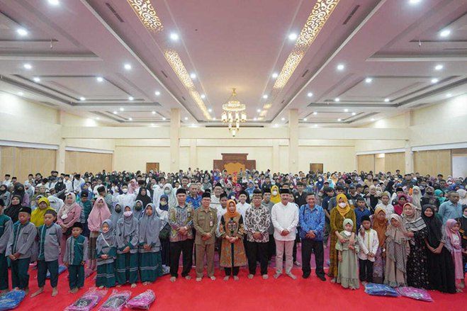 Ramadan Ceria, Ning Ita Semangati Anak Yatim Piatu