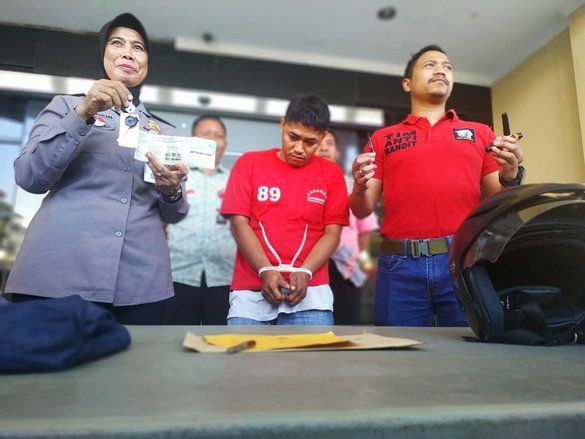 Resmob Polrestabes Surabaya Bekuk Spesialis Pencuri Motor