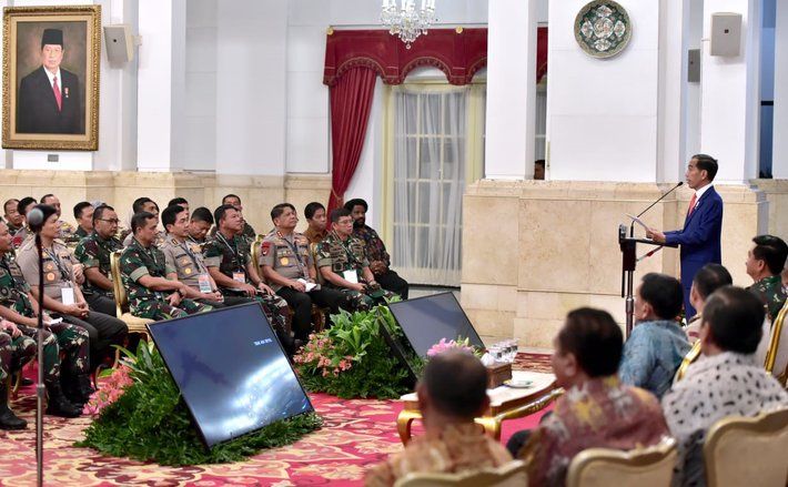 Pilpres 2019, Presiden Jokowi Minta TNI dan Polri Netral