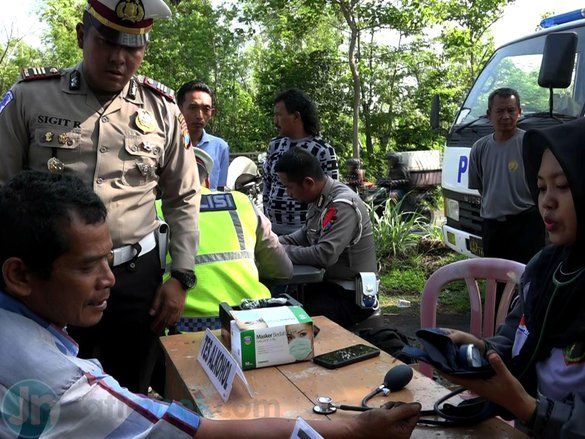Sejumlah Pengemudi Kendaraan Besar Alami Hipertensi