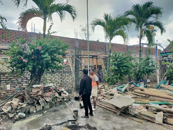 Proyek Rehab Sekolah di Sampang Diduga Menyimpang dari Rencana