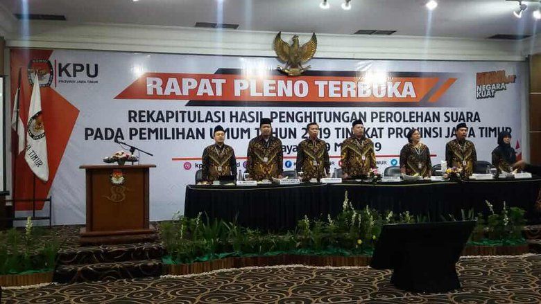 Rekapitulasi Tingkat Provinsi Diawali dengan Doa