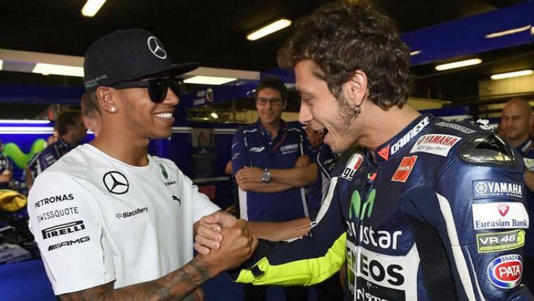 Rossi dan Hamilton Bakal Tukar Tempat