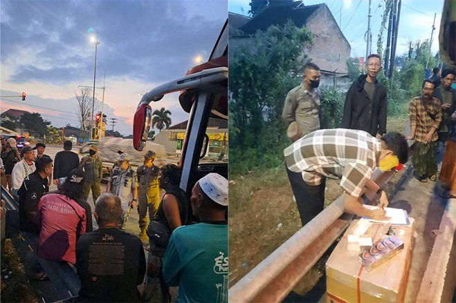 Satpol PP Jombang dan Bea Cukai Kediri Gagalkan Pengiriman Ribuan Batang Rokok Ilegal