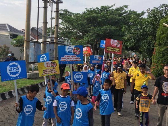 Kelurahan Sekardangan Sidoarjo Jadi <em>Role Model</em> Kampung Bebas Narkoba