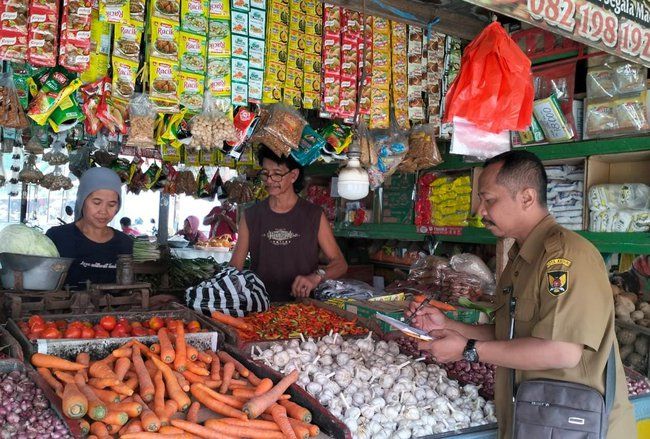 Harga Bawang Merah di Pasar Setono Betok Kediri Meroket